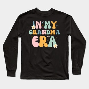 In My Grandma Era - Groovy Mother's Day Baby Announcement Long Sleeve T-Shirt